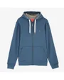 Sweatshirts a capuche Homme SWEAT CAPUCHE ZIPPE Bleu