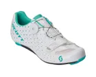 Chaussures Route Femme ROAD COMP BOA® Blanc Brillant/Turquoise