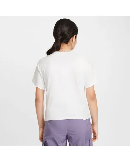 T-shirt Enfant G NSW TEE BOXY ESSNTL LBR Blanc