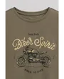 T-shirt Homme T-CARSO MC Vert