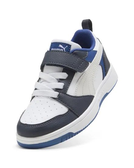 Chaussures Enfant PUMA REBOUND V6 LO A Blanc
