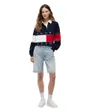 Short Bermuda Femme RLXD Denim Bleu