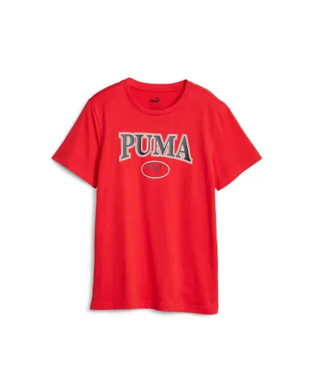 T-shirt manches courtes Enfant B SQUAD TEE Rouge