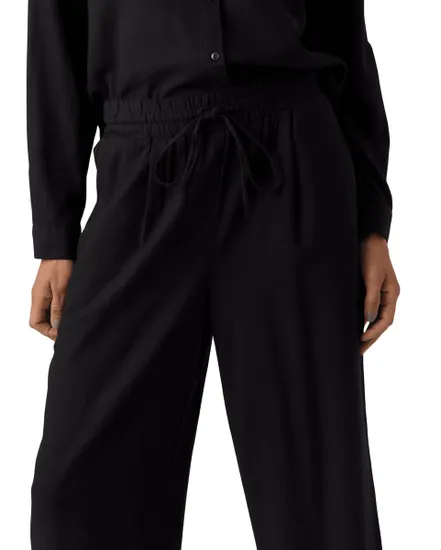 Pantalon Large Femme VMJESMILO HW WIDE PANTS WVN NOOS
