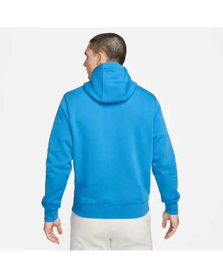 Sweat à capuche manches longues Homme M NSW SI PO HOODIE FLC BB Bleu
