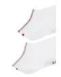 Lot de 2 paires de chaussettes Femme SNEAKER 2P SHINE Blanc