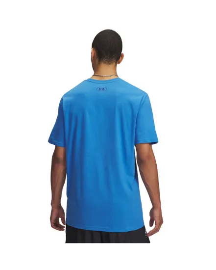 T-shirt Homme UA GL FOUNDATION UPDATE SS Bleu