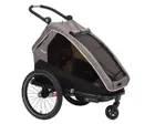 Remorque pour enfant MONO S BS-C09 Gris/Beige/Anthracite