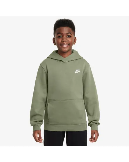 Sweat à capuche Enfant plus agé K NSW CLUB FLC HDY LBR Vert