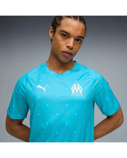 Maillot de football Homme OM WARM UP JERSEY Bleu