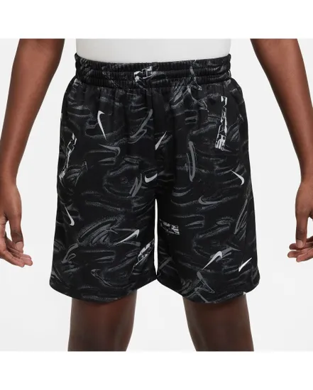 Short Enfant plus agé B NK DF MULTI SHORT SSNL AOP Noir