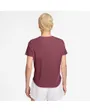 T-shirt Femme W NK TEMPO DF SS TOP Bordeaux