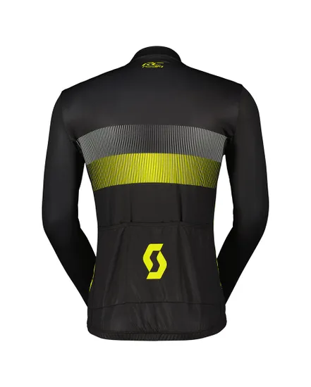 Maillot manches longues Homme RC TEAM 10 Noir/Jaune