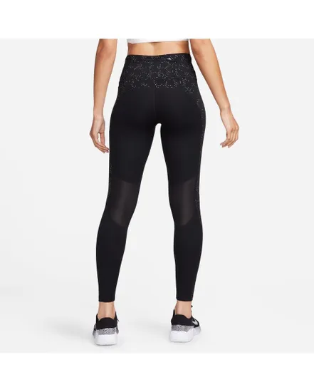 Legging Femme W NK DF FST MR 7/8 TGHT SNL NV Noir