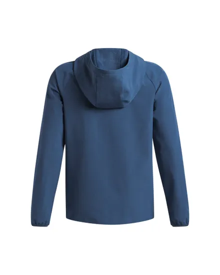 Veste à capuche Enfant UA VIBE WOVEN WINDBREAKER Bleu