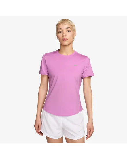 T-shirt Femme W NK SWIFT DF SS TOP Rose
