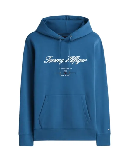 Sweat à capuche Homme SCRIPT LOGO HOODY Bleu