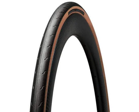 Pneu de route CHALLENGER 700x28c TUBETYPE REINFORCED FOLDING Noir/Beige