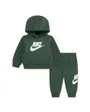 Ensemble de survetement Bébé NKN CLUB FLEECE SET Vert