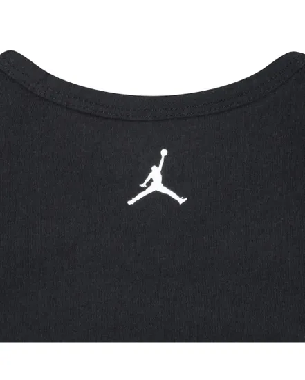 Bodie Bébé garçon AIR JORDAN FLIGHT ROMPER Noir