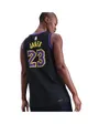 Maillot de basketball Homme LAL MNK DF SWGMN JSY CE 23 Noir
