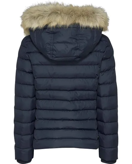 Doudoune Femme TJW BASIC HOODED DOW Bleu