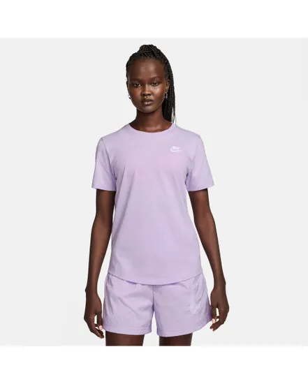 T-shirt Femme W NSW CLUB SS TEE Violet