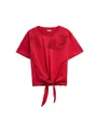 T-shirt Femme Branding Flowers Broderie
