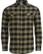 Chemise Homme FLARE GUN STRETCH FLANNEL Vert