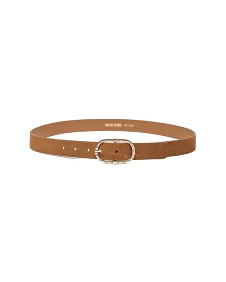 Ceinture Homme Salsa Cuir Micro Pierres Doré