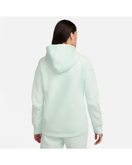 Sweat zip à capuche Femme W NSW TCH FLC WR FZ HDY Vert