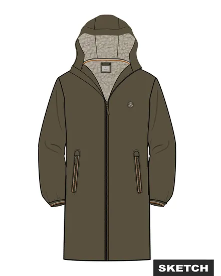 Blouson matelassé Homme JPRBLUALVES PARKA FR Vert