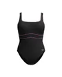 Maillot de bain Femme ECO NEW CONTOUR ECLIPSE 1P BLA/PIN Noir