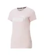 T-shirt manches courtes Femme W ESS LOGO TEE (S) Rose