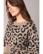 Pull Femme NAWA PU W Marron