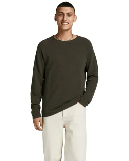 Pull Homme JJEHILL KNIT CREW NECK NOOS