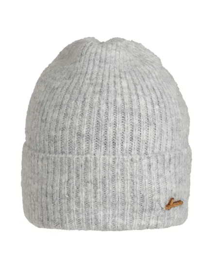 Bonnet Femme UNI A REVERS Gris