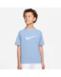 T-shirt Enfant plus agé B NK DF MULTI SS TOP HBR Bleu