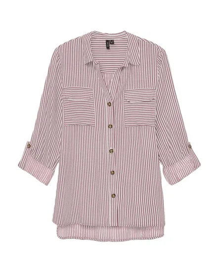 Chemise Femme VMBUMPY L/S Shirt New WVN Noos
