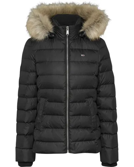 Doudoune Femme TJW BASIC HOODED DOW Noir