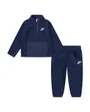 Survêtement Jeune enfant LIFESTYLE ESSENT 1/2 ZIP SET Bleu