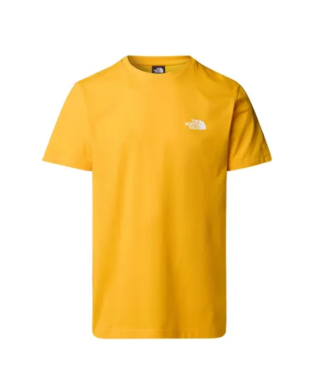 T-shirt Homme M S/S SIMPLE DOME TEE Jaune