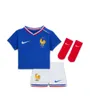 Ensemble de football Bébé garçcon FFF INF NK DF STAD KIT HM Bleu