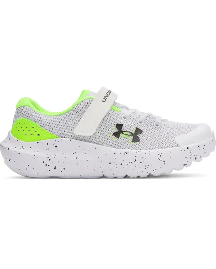 Chaussures de running Enfant UA BPS SURGE 4 AC Blanc