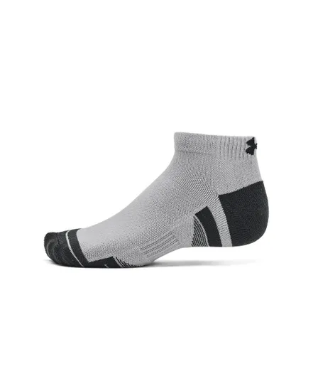 Socquettes Unisexe UA PERFORMANCE TECH 3PK LOW Gris