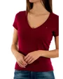 Tee-Shirt Femme Slim V-Neck Tommy Jeans