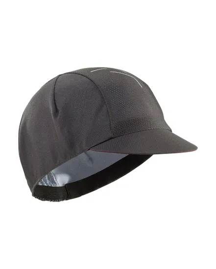 Casquette Unisexe ROADIE Carbone/Rouge Grenat