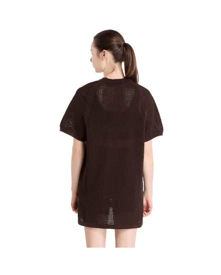 Robe Au Crochet Femme Originals Aurora Coffee