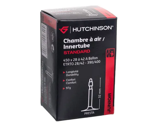 Chambre à air de vélo enfant STANDARD 450x28-42 À BALLON PRESTA