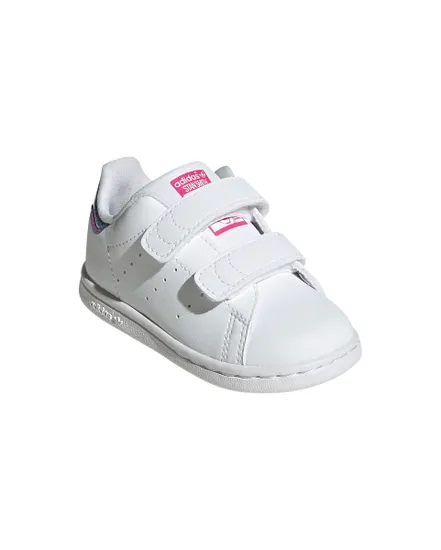 Chaussures basses bébé Enfant STAN SMITH CF I Blanc